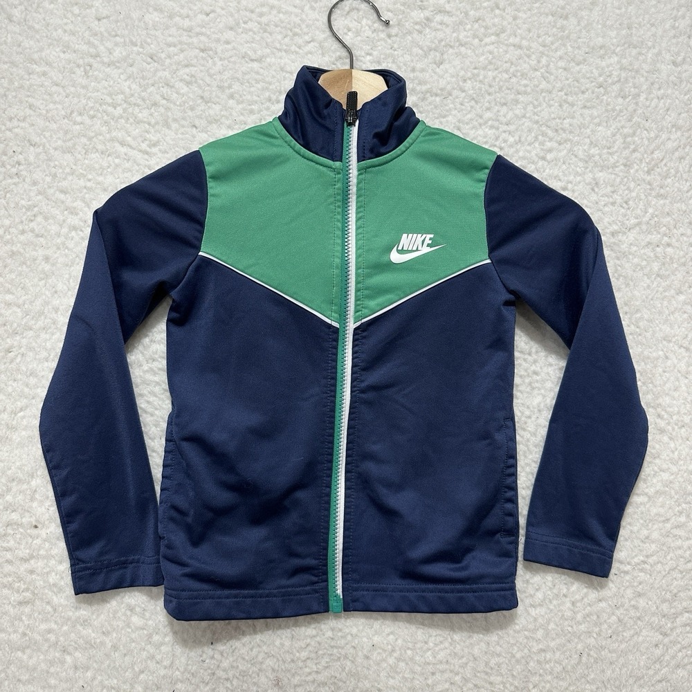Nike Track Jacket Boys Nike Sportswear Windrunner Full-Zip Jacket Swoosh Sz‎ 3-4